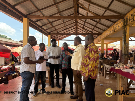PIAC INSPECTS ABFA-FUNDED PROJECTS IN EASTERN AND NORTHERN REGIONS